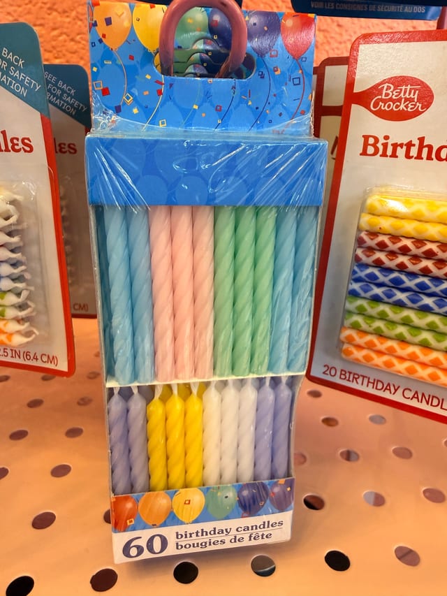 Double Pack o Candles.