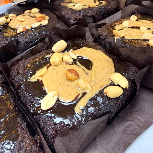 Brownie w Toppings.