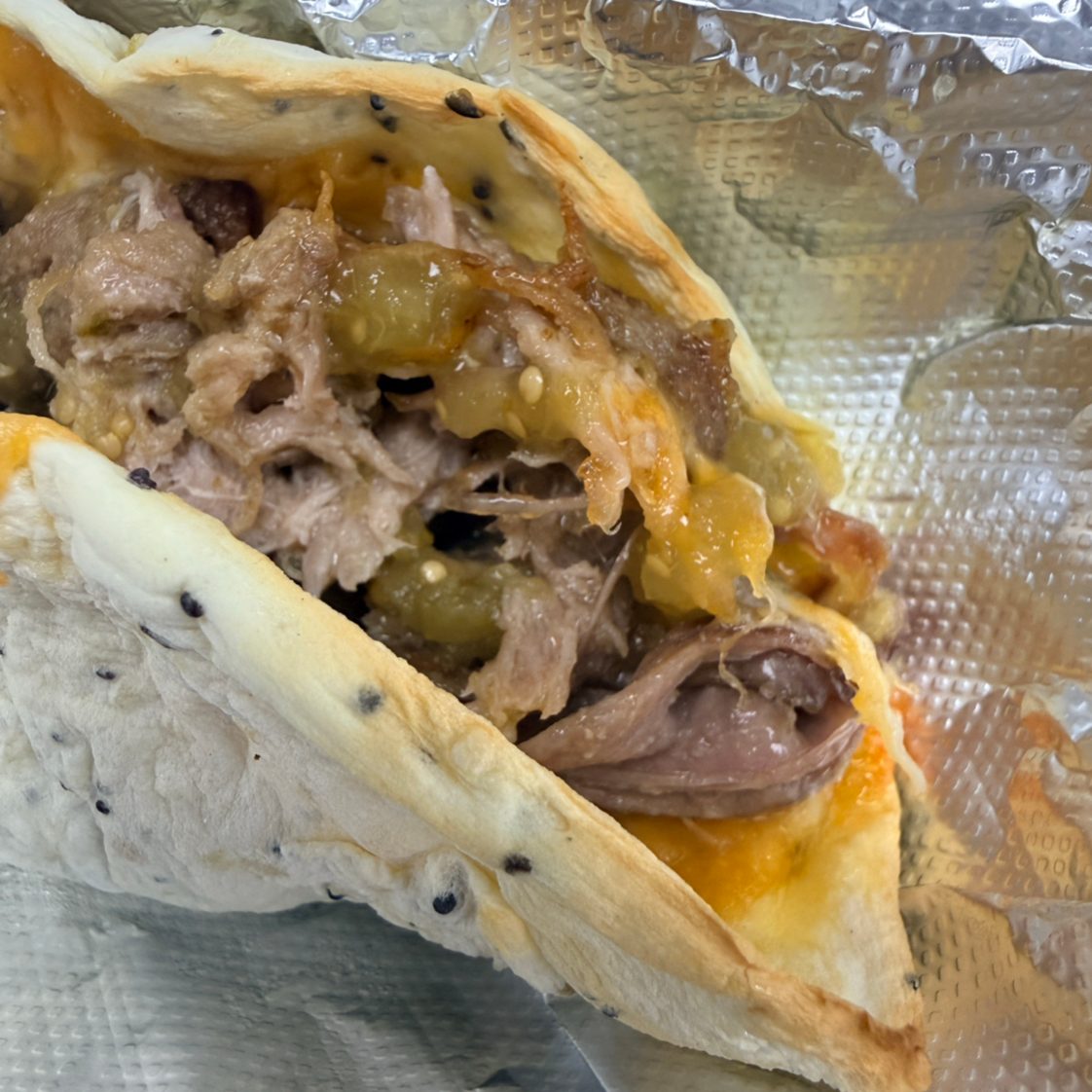 3 Carnitas Egg White Breakfast Tacos.
