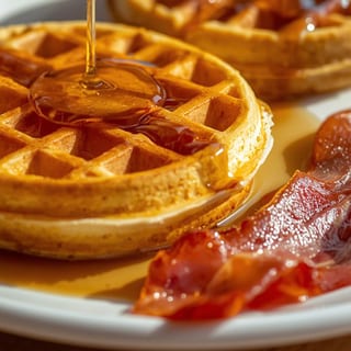 Waffle Plate (Has Dairy)