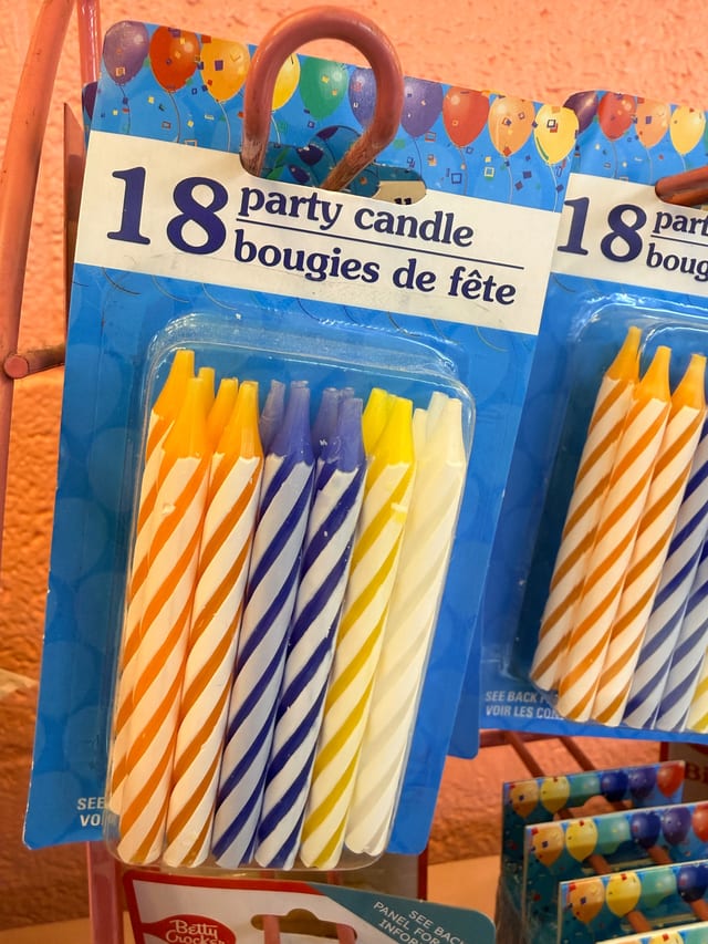 Candles.