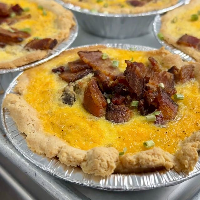 Quiche.