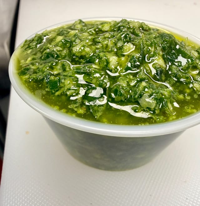 4 oz Side Pesto(Has Dairy).