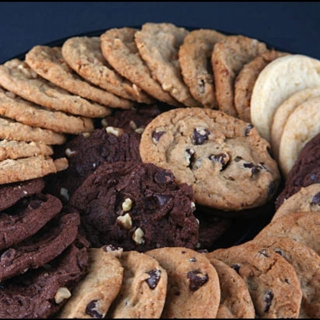 24 Cookie Platter Petite Assortment.
