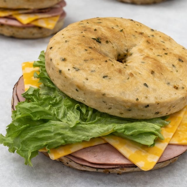 6 Onion & Chive Bagels (Has Dairy).