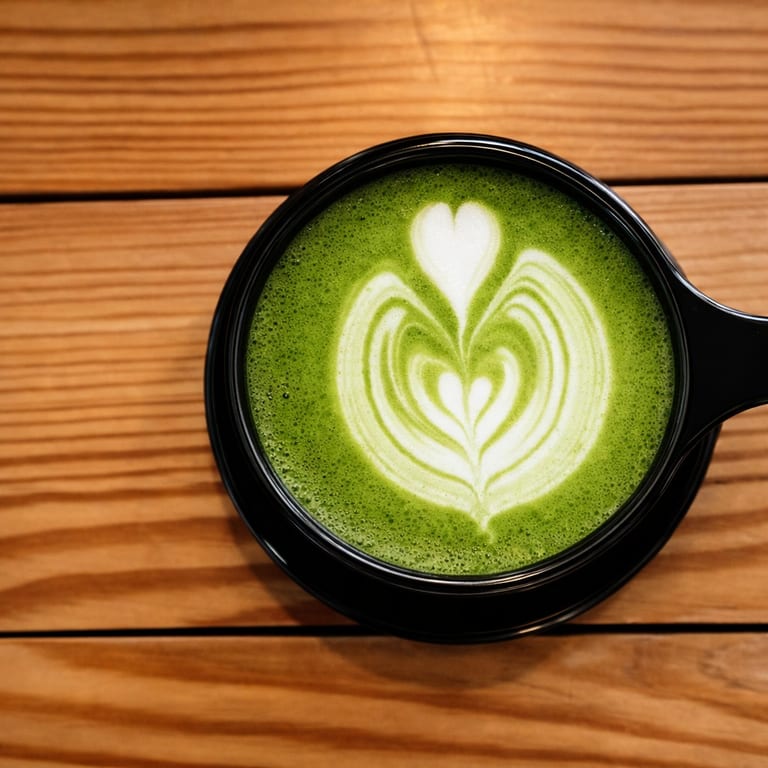 Savor Our Matcha Latte