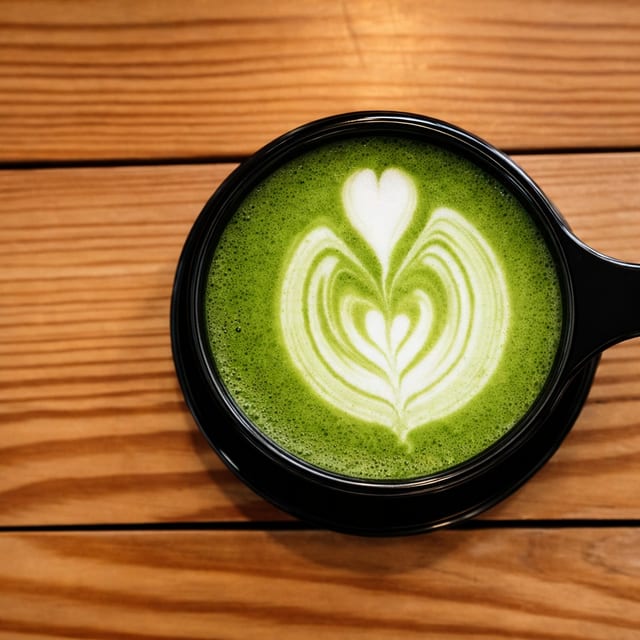 Matcha Latte (Unsweetened).