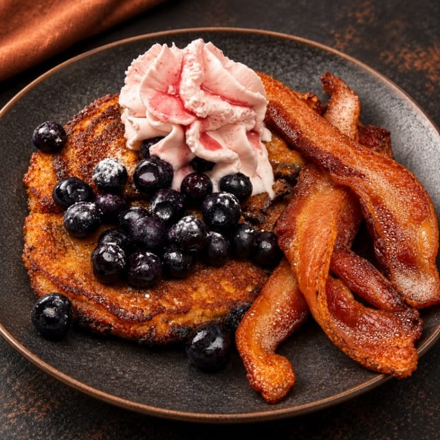Pancake Breakfast (Has Dairy).