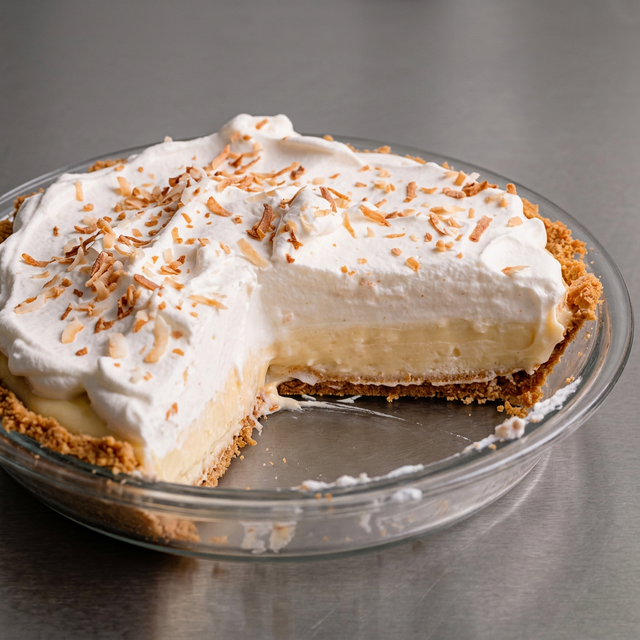 Keto Coconut Cream Pie (4 days advance required).